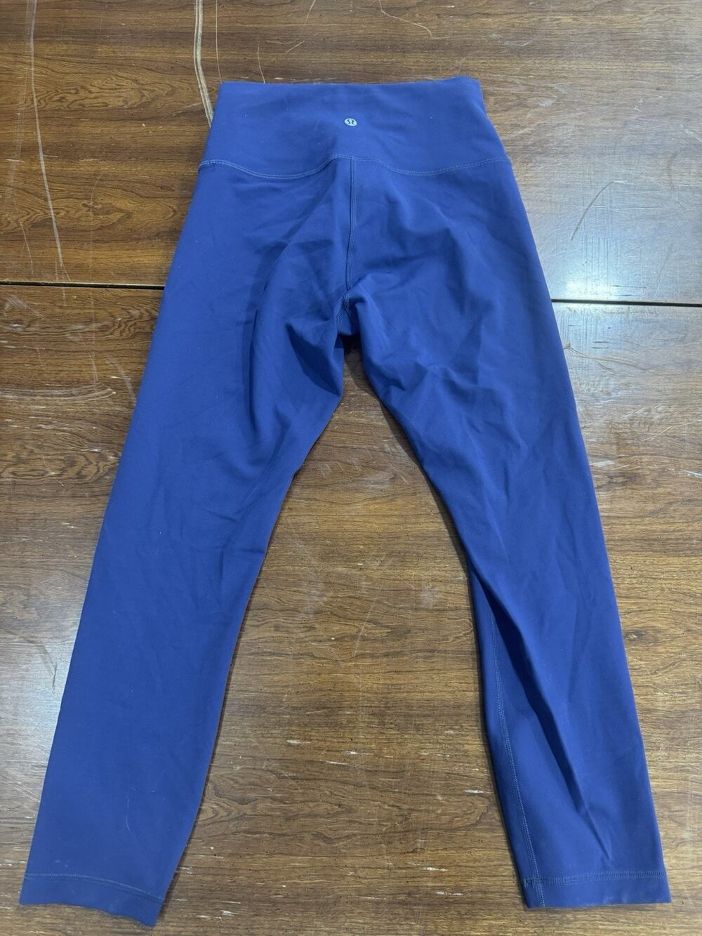 Lululemon Blue Leggings Sz 8 Excellent